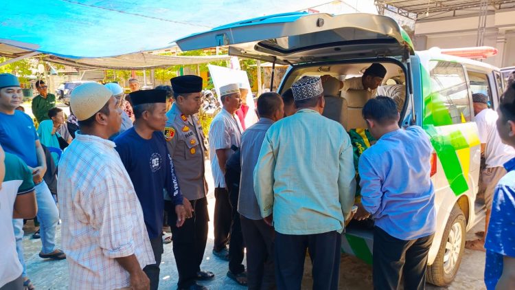 Kapolsek Loa Kulu Takziah ke Rumah Duka, Cerminan Kepedulian Polri