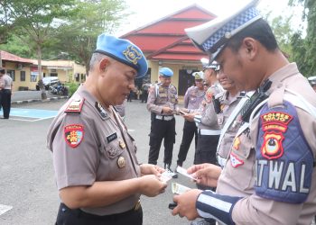 Propam Polres Wajo Gelar Gaktiblin, Tegakkan Disiplin Personel Sat Lantas