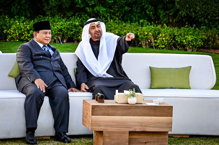50 Tahun Diplomatik RI–UEA, Prabowo–MBZ Perkuat Kerja Sama Strategis di Abu Dhabi