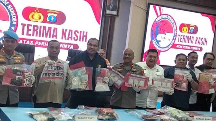 TAK ADA AMPUN! Polda Kaltim Gempur Narkoba: 163 Kasus Dibongkar, 202 Tersangka Terseret