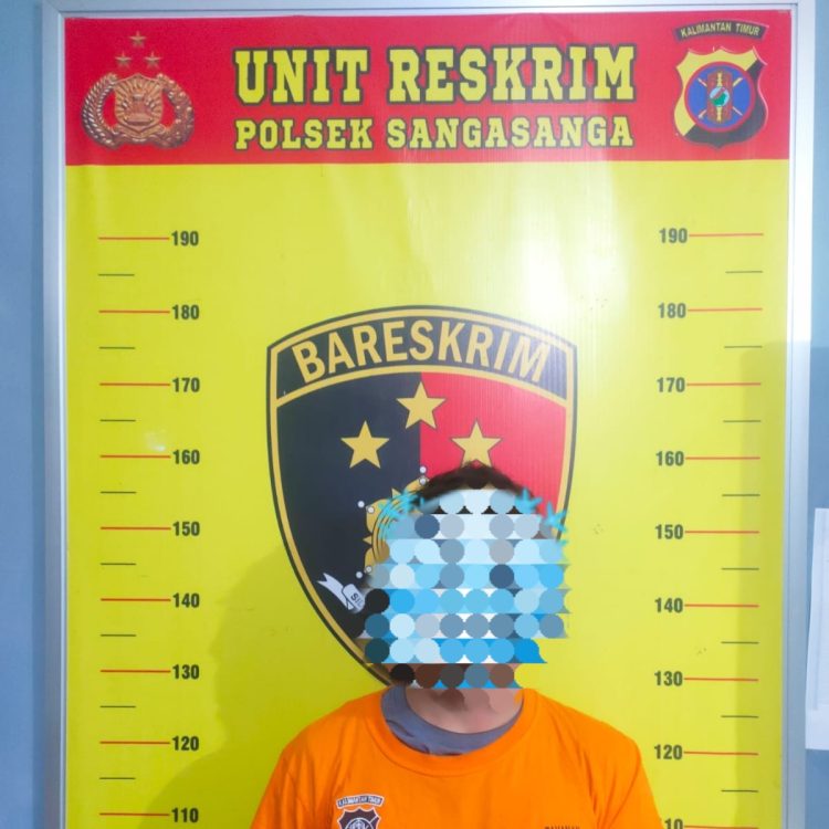 Dini Hari Digelar Operasi Pekat Mahakam 2026, Polsek Sanga Sanga Amankan Pria Pembawa Badik