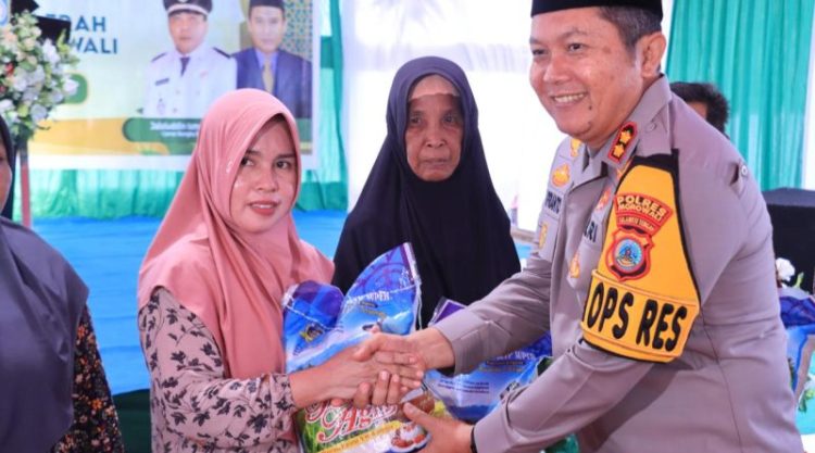 Kapolres Morowali Hadiri Safari Ramadhan di Bungku Barat Bersama Bupati dan Wakil Bupati