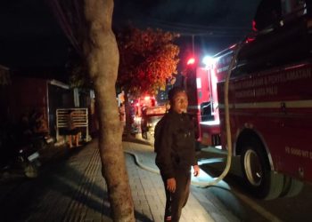 Kebakaran di Palu Selatan, Kios Bensin dan Barbershop Ludes Terbakar