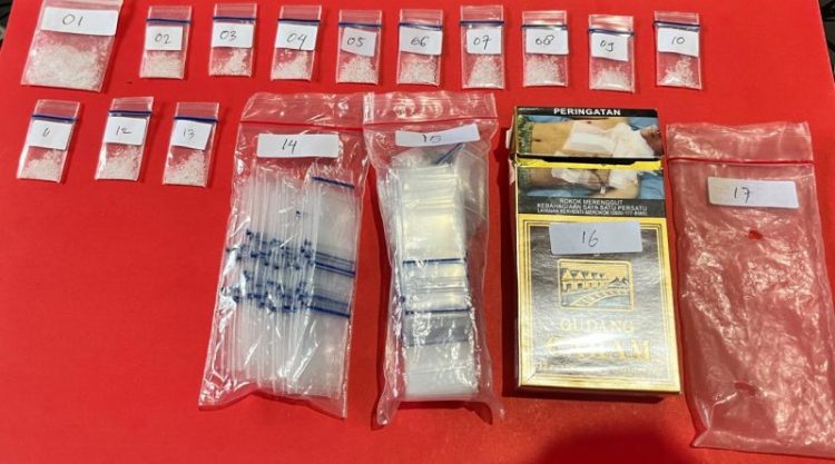 Pria Berinisial FR Ditangkap, Satresnarkoba Polresta Palu Sita 13 Paket Sabu di Poboya
