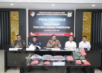 Ditpolairud Polda Kalimantan Timur Bongkar Kasus Pencurian di Perairan Teluk Balikpapan, Pelaku Dibekuk Polisi