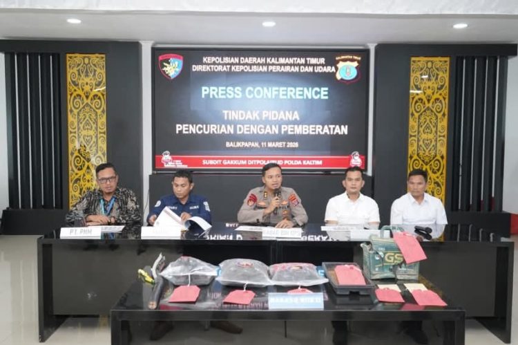 Ditpolairud Polda Kalimantan Timur Bongkar Kasus Pencurian di Perairan Teluk Balikpapan, Pelaku Dibekuk Polisi