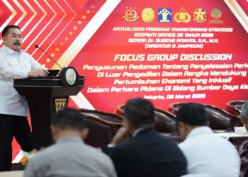 Jaksa Agung Tekankan Pendekatan Restoratif dalam Penanganan Perkara SDA