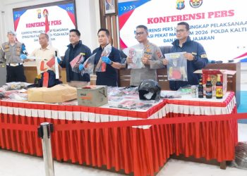 Operasi Pekat Mahakam 2026: Polda Kaltim Sikat 272 Kasus Penyakit Masyarakat, 303 Pelaku Diringkus