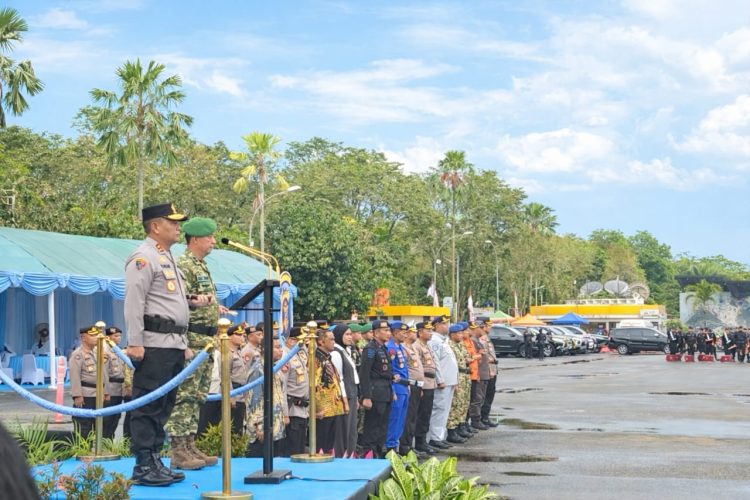 Kapolda Kaltim Irjen Pol Endar Priantoro Pimpin Apel Operasi Ketupat 2026, Pengamanan Mudik Lebaran Diperketat