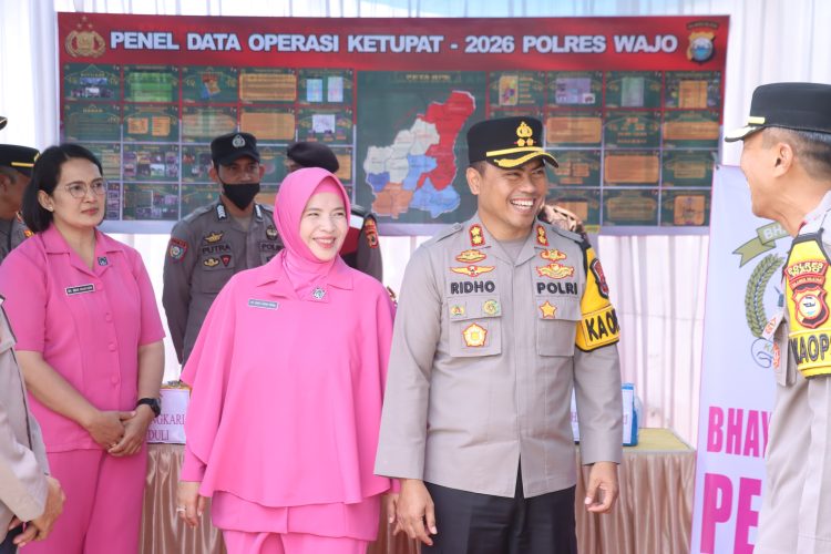 Kapolres Wajo Cek Kesiapan Pos Pam Idul Fitri 1447 H, Pantau Arus Mudik di Sejumlah Titik.