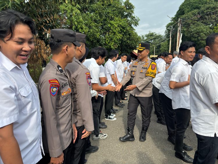 Pasca-Idulfitri, Polres Wajo Teguhkan Silaturahmi dan Integritas dengan Personel.