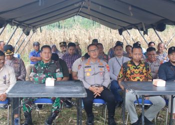 Polres PPU Pimpin Penanaman Jagung Serentak, Dorong Ketahanan Pangan Nasional