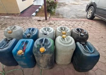 Polsek Loa Kulu Ungkap Penyelewengan BBM Subsidi, Seorang Wanita Diamankan