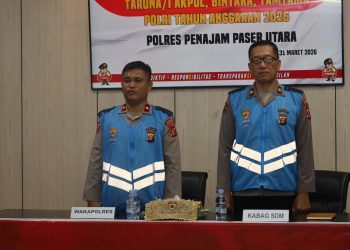 Komitmen Integritas Polri Diteguhkan, Polres PPU Gelar Penandatanganan Fakta Integritas Rekrutmen 2026