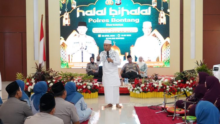 HALAL BIHALAL POLRES BONTANG: Merajut Kebersamaan, Menguatkan Pengabdian