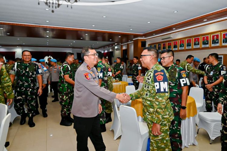 Harmoni Sinergi TNI–Polri Menguat dalam Coffee Morning & Halal Bihalal 1447 H