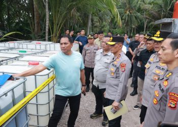 Polda Lampung Tindak Tegas Mafia Solar Ilegal, 203 Ribu Liter BBM Disita