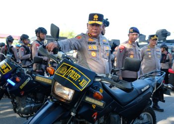 Polda Kaltim Gelar Apel Kesiapan Pengamanan Aksi Unjuk Rasa, Kedepankan Pendekatan Humanis