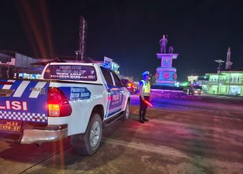 Tanpa Kompromi, Satlantas Kutim Sikat Balap Liar Lewat Patroli Dini Hari