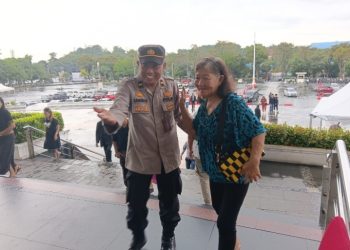 Polresta Balikpapan Hadir dengan Humanisme, Jumat Agung Terjaga Aman dan Damai